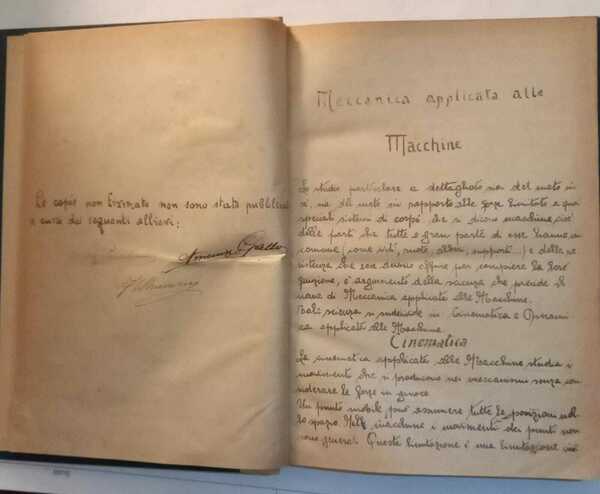 Meccanica applicata alle macchine