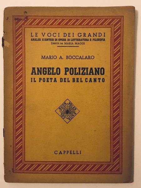 Angelo poliziano: il poeta del bel canto