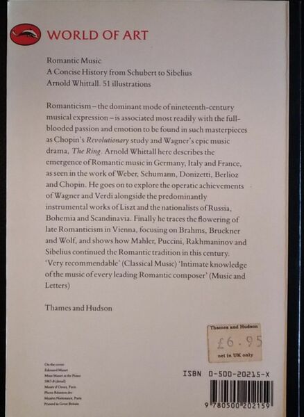 Romantic music : a concise history from Schubert to Sibelius