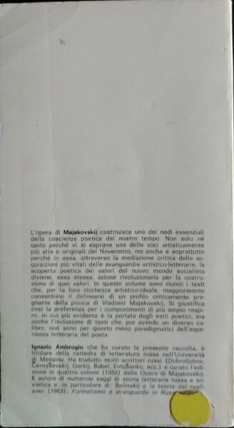 Majakovskij. Antologia lirica