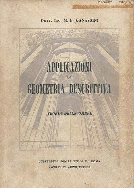 Applicazioni di geometria descrittiva