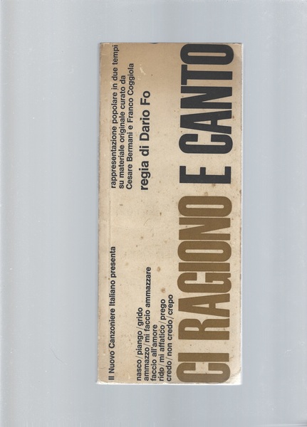 Ci ragiono e canto