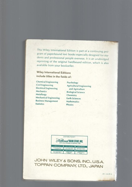 ELEMENTARY SOIL AND WATER ENGINEERING