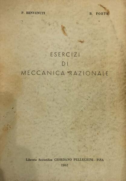 Esercizi di meccanica razionale