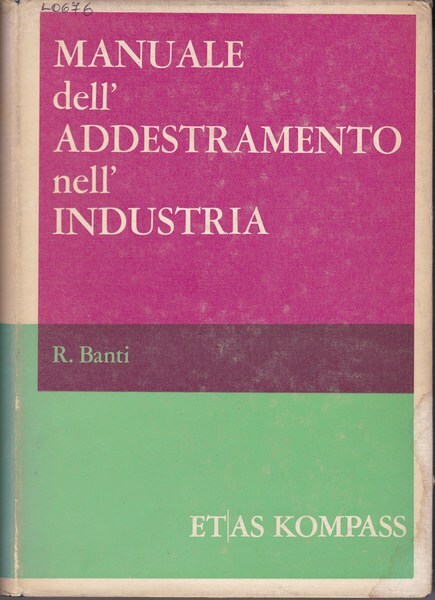 Manuale dell'addestramento nell'industria