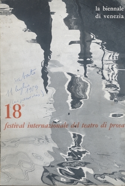 18 FESTIVAL INTERNAZIONALE DEL TEATRO DI PROSA