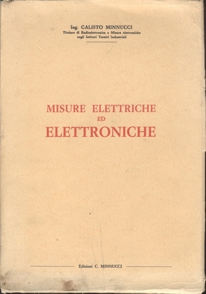 MISURE ELETTRICHE ED ELETTRONICHE