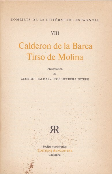 Calderon de la Barca - Tirso de Molina