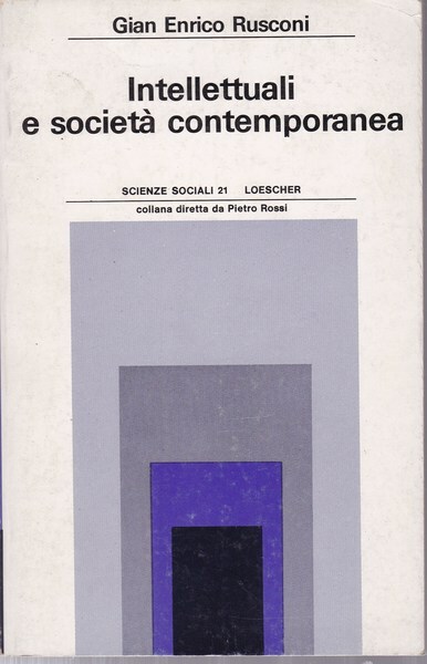 Intellettuali e società contemporanea