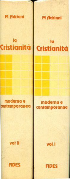 La Cristianità moderna e contemporanea (2 volumi)