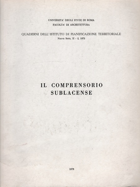 Il comprensorio sublacense