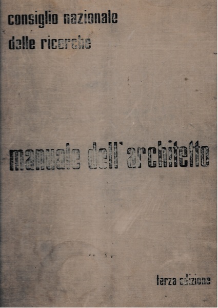 Manuale dell'architetto