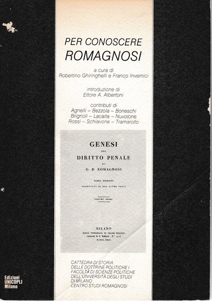 Per conoscere Romagnosi