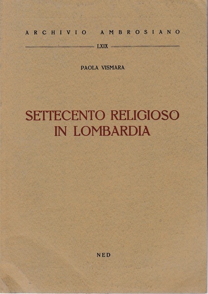 Settecento religioso in Lombardia