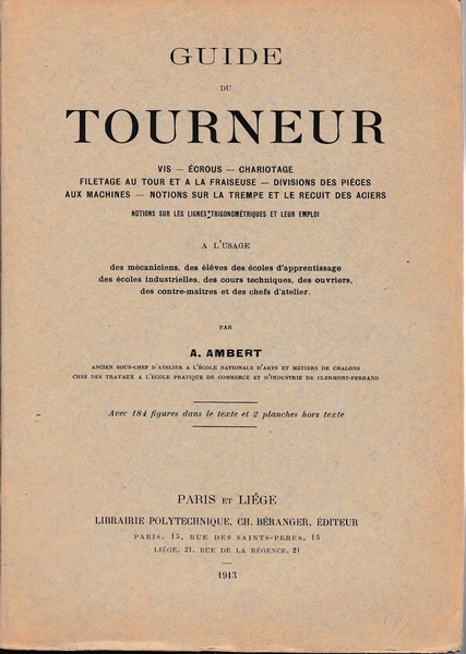 Guide du tourneur
