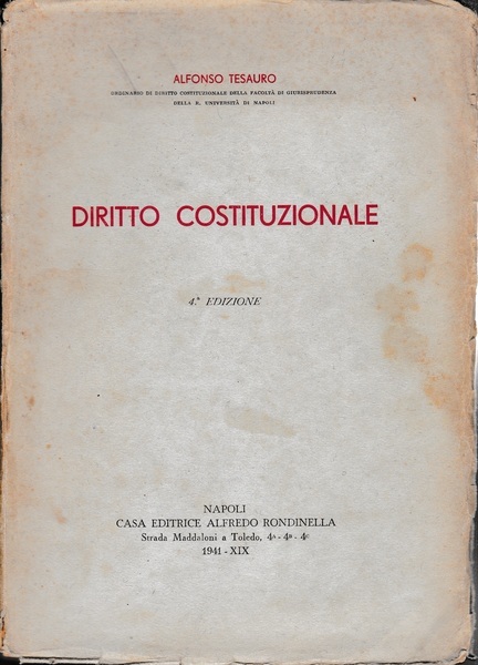 Diritto costituzionale