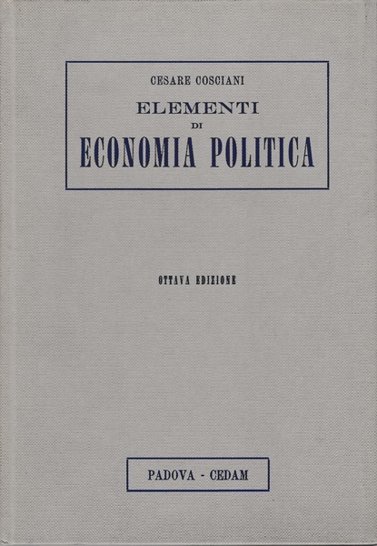 Elementi di economia politica