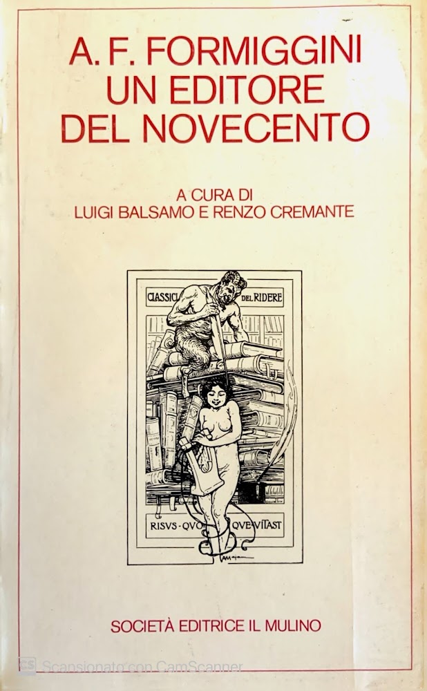 A.F. Formiggini un editore del novecento