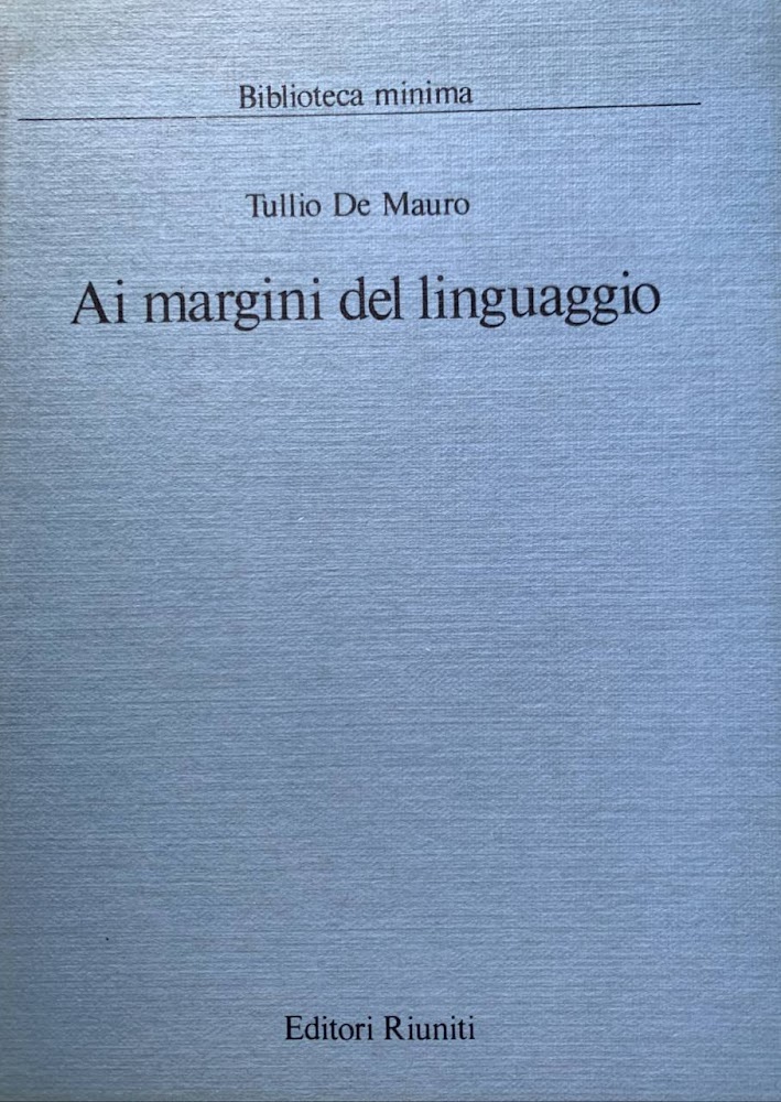 Ai margini del linguaggio