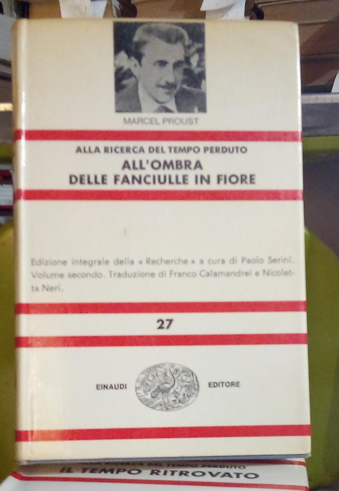 All'ombra delle fanciulle in fiore Alla ricerca del tempo perduto.
