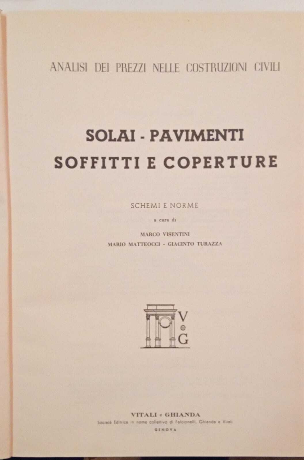 Analisi dei prezzi nelle costruzioni civili. Solai - pavimenti soffitti …