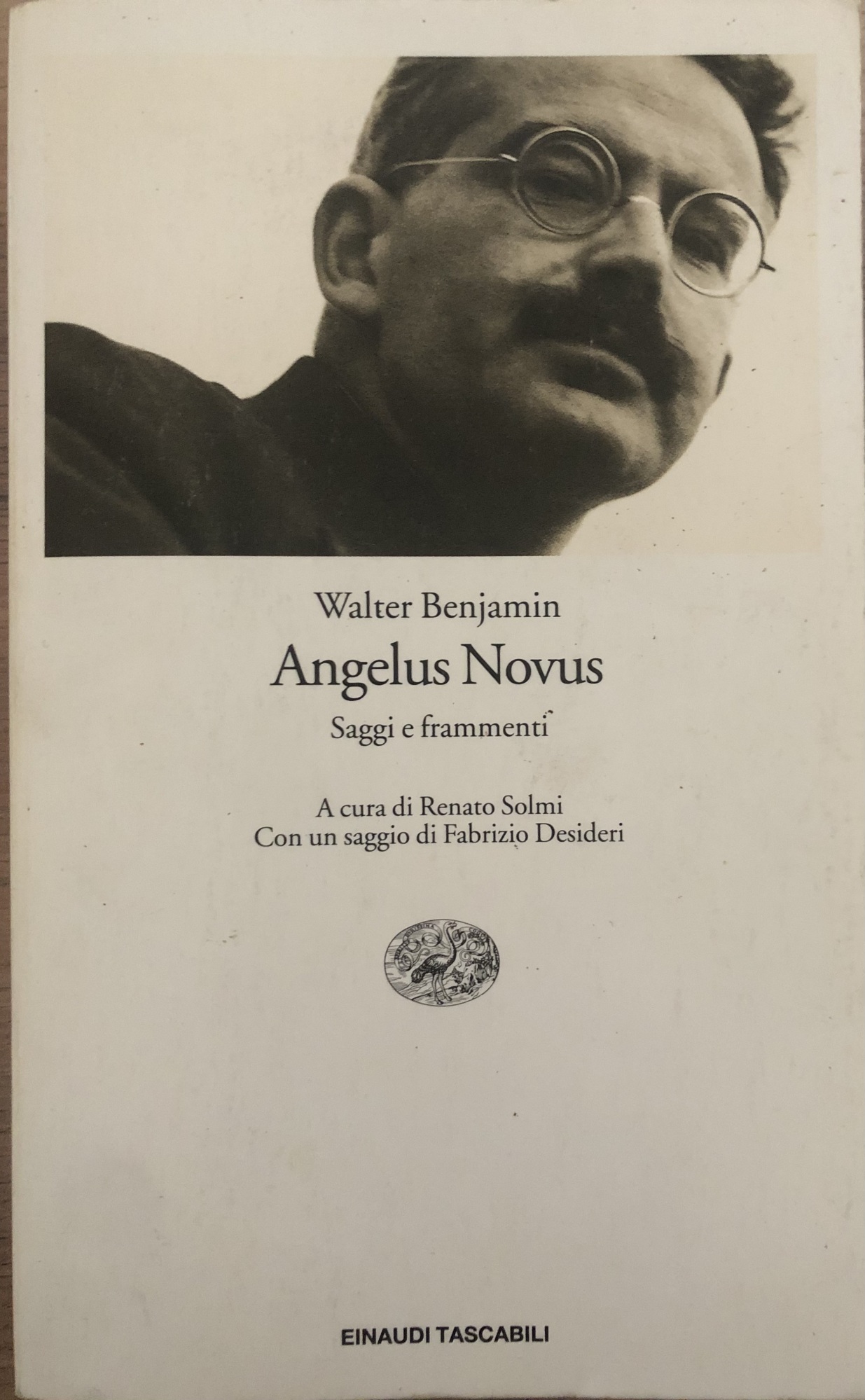Angelus Novus. Saggi e frammenti