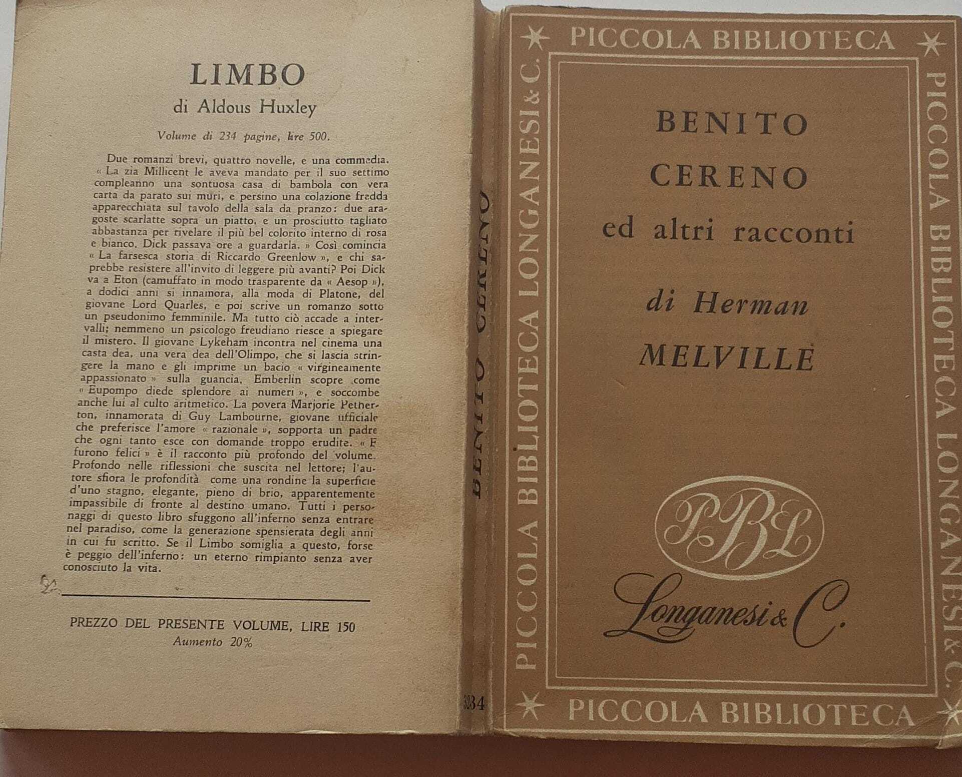 Benito Cereno ed altri racconti