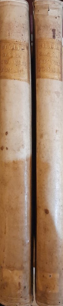 Biblia Sacra vulgate editionis. Sixti V et Clementis VIII. Pontif. …