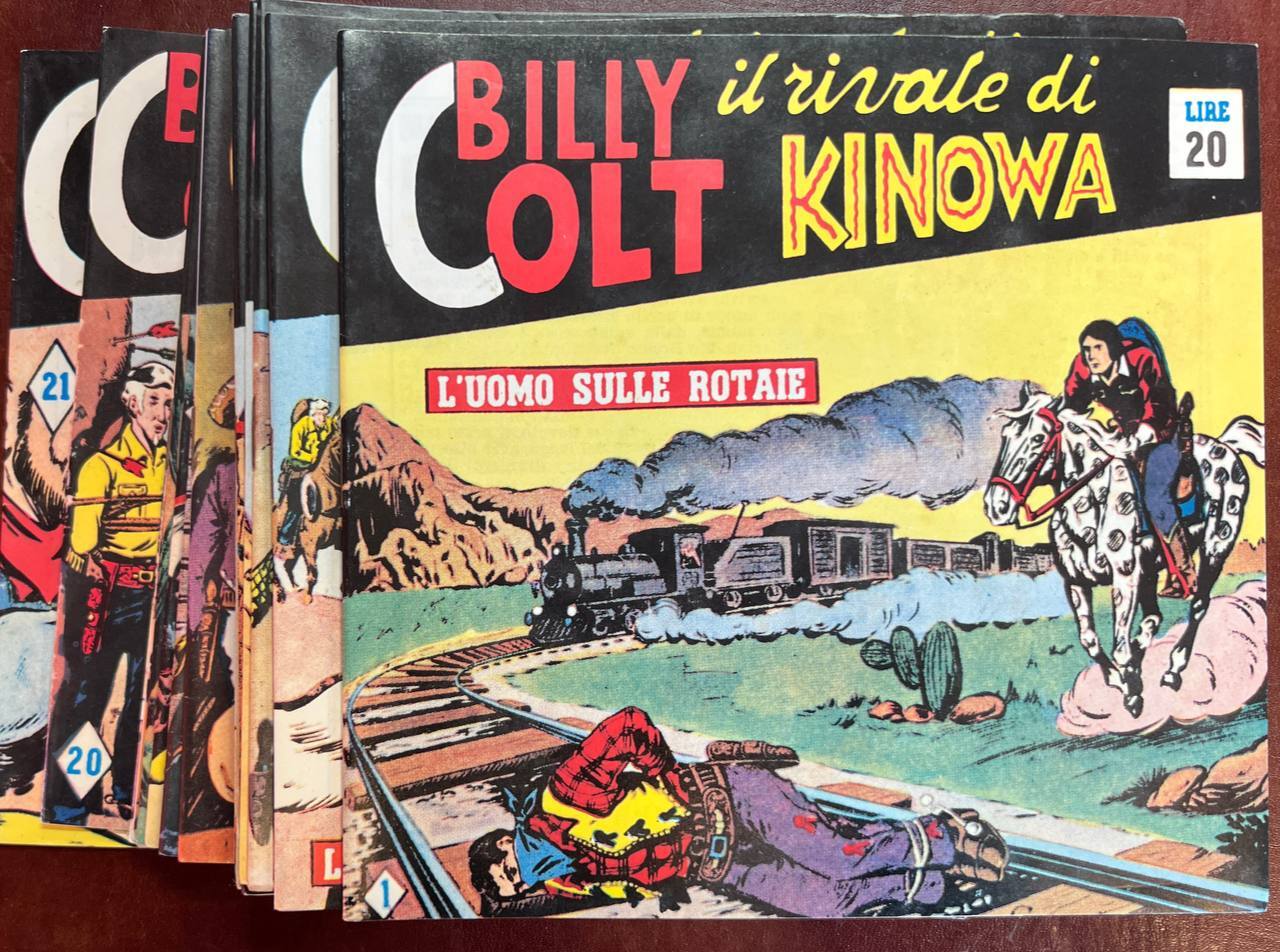 Billy Colt. Il rivale di Kinowa (da n^ 1 a …