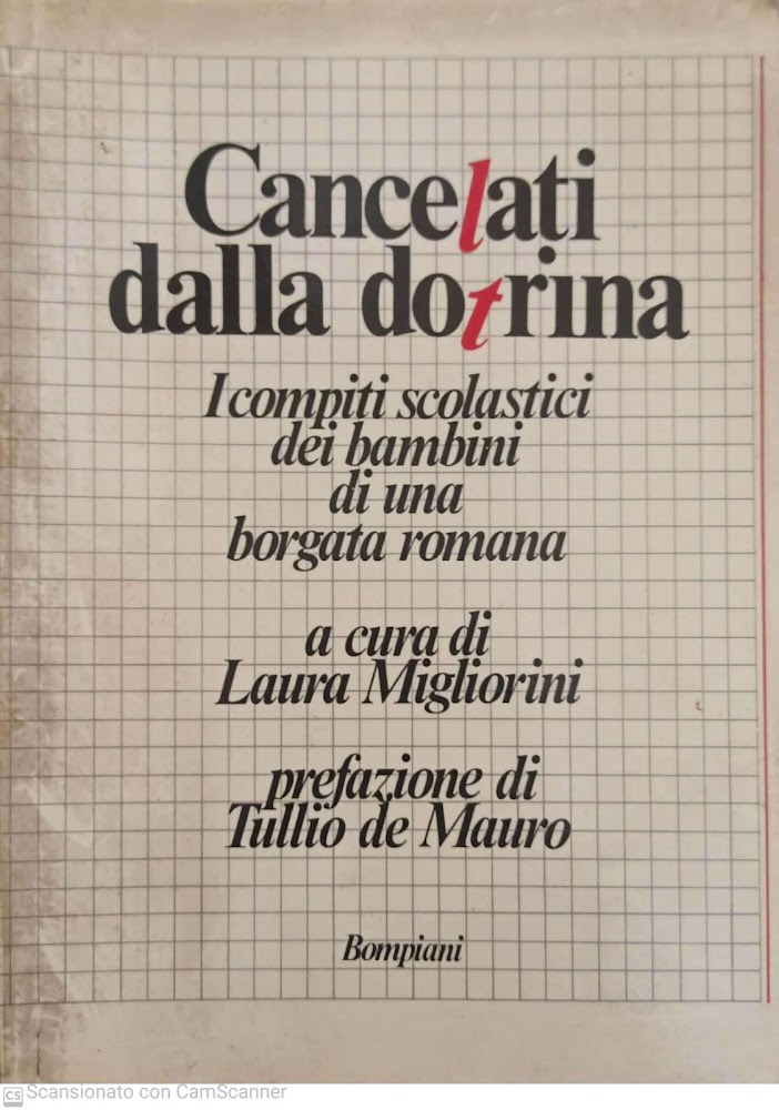Cancelati dalla dotrina. I compiti scolastici dei bambini di una …