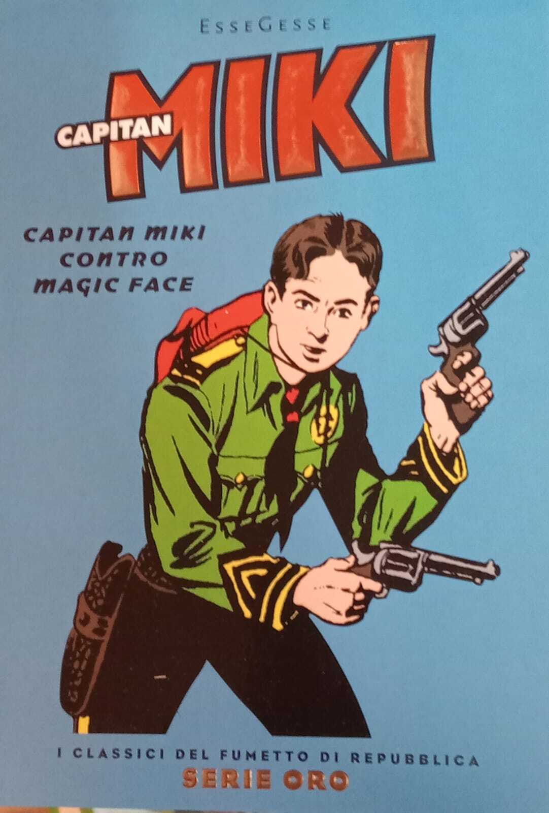 Capitan Miki contro Magic Face.