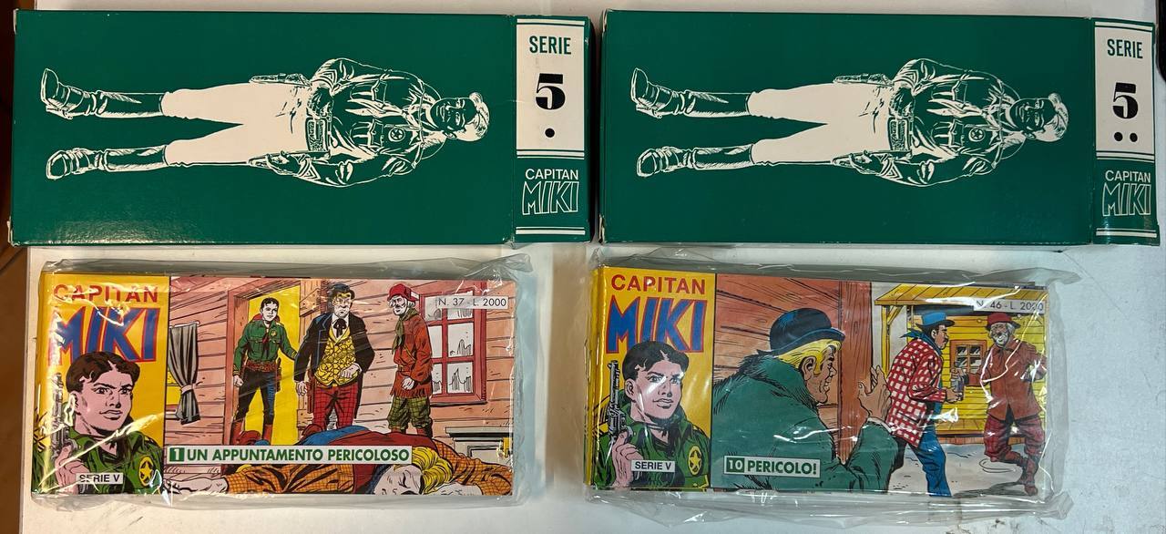 Capitan Miki. Serie V (albi da n^ 37 a 54).