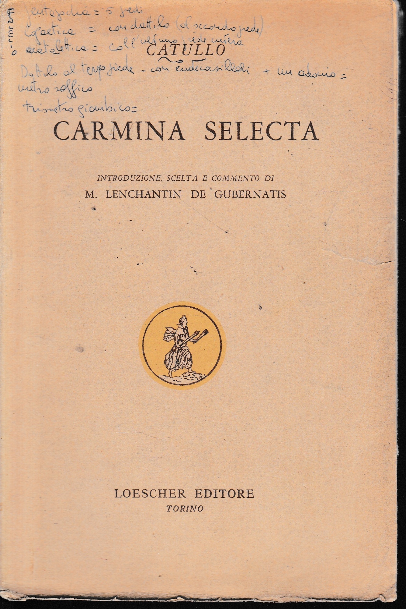 Carmina selecta.