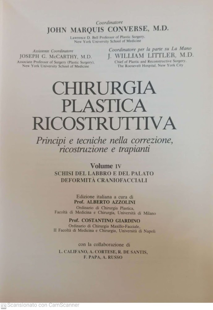 Chirurgia plastica ricostruttiva Principi e tecniche nella correzione ricostruzione e …