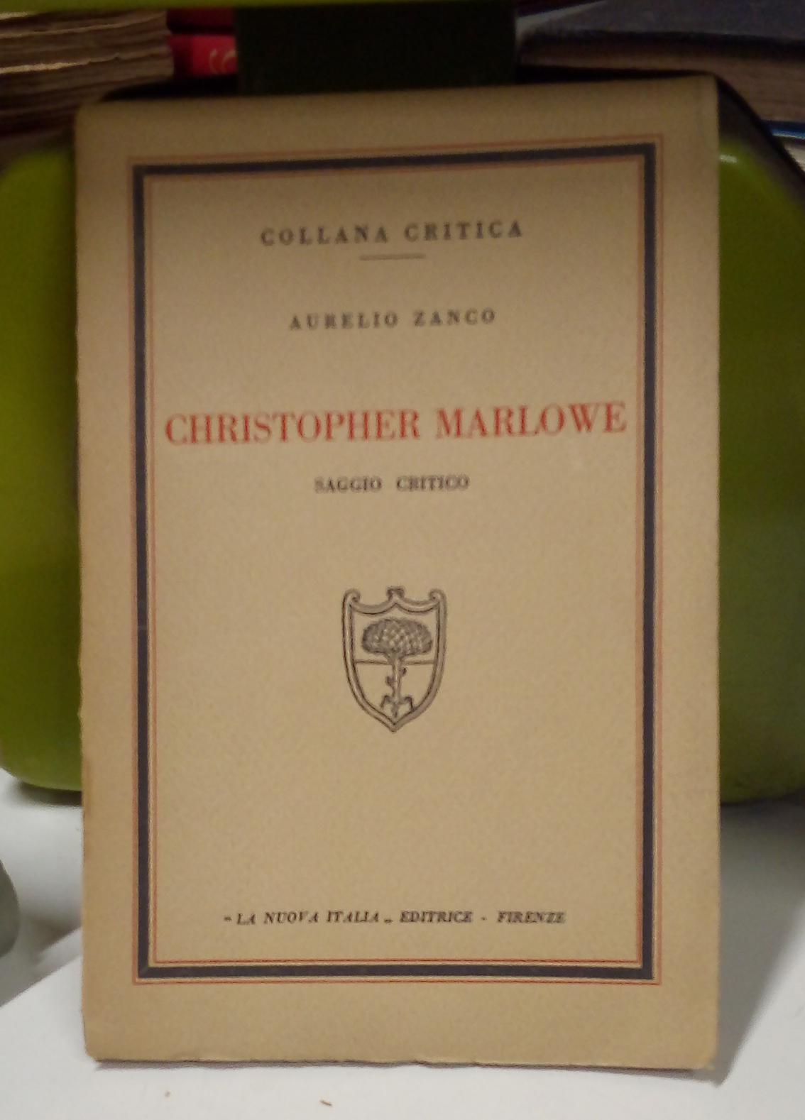 Christopher Marlowe.