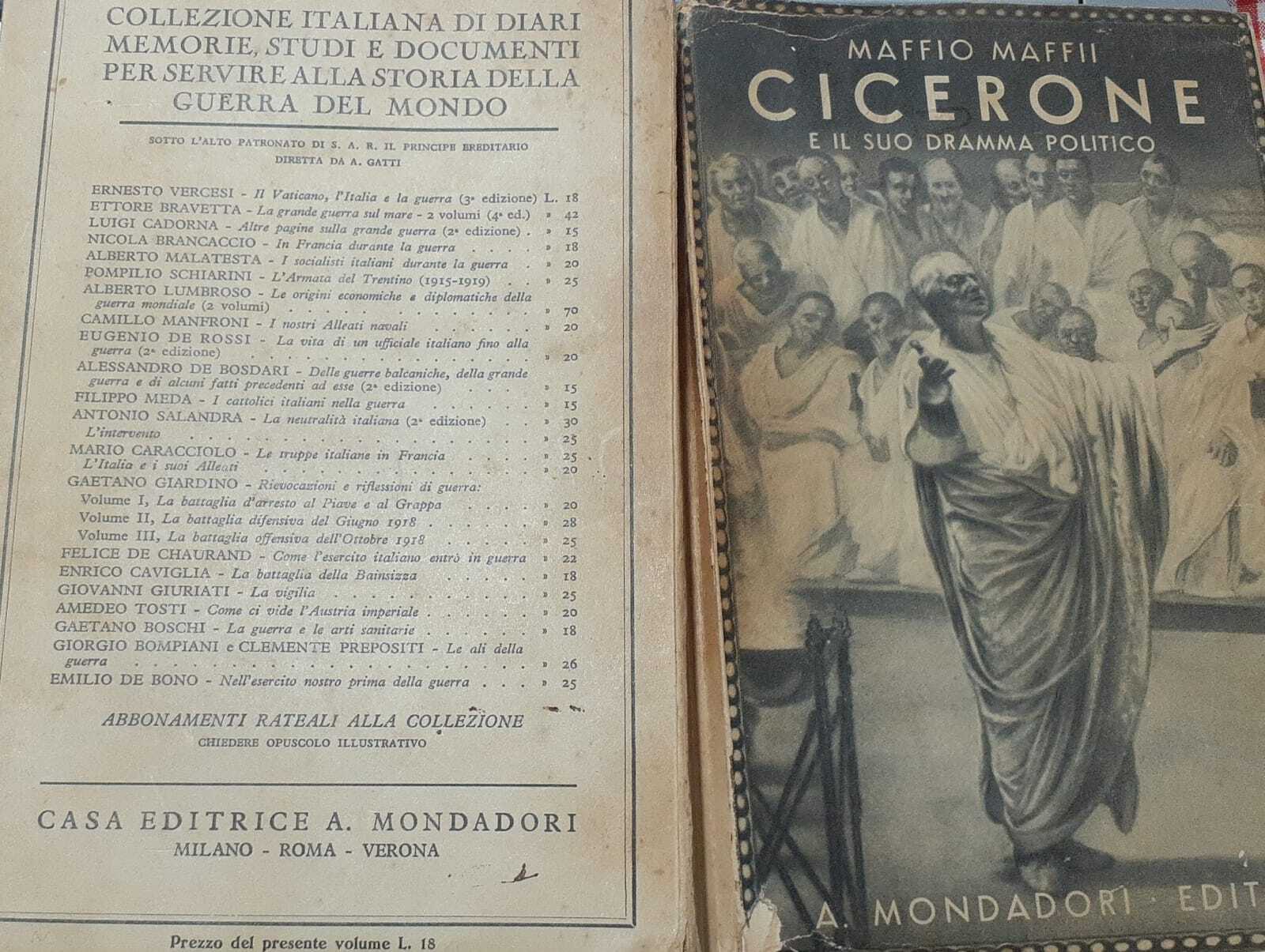 Cicerone e il suo dramma politico