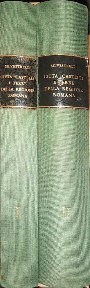 Città Castelli e terre della regione romana. Ricerche di storia …