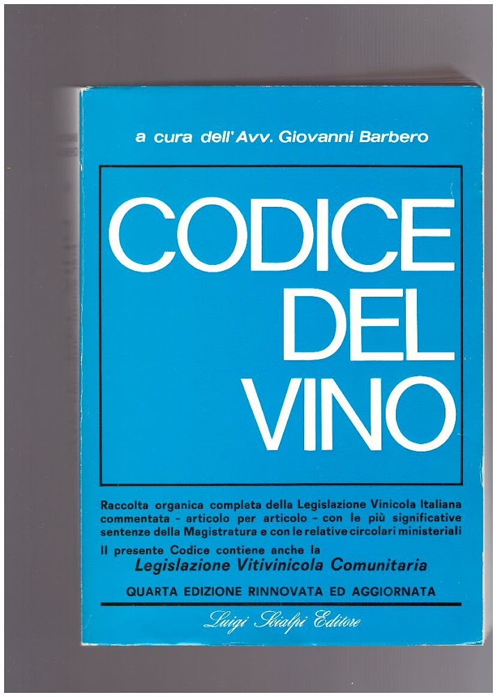 Codice del vino