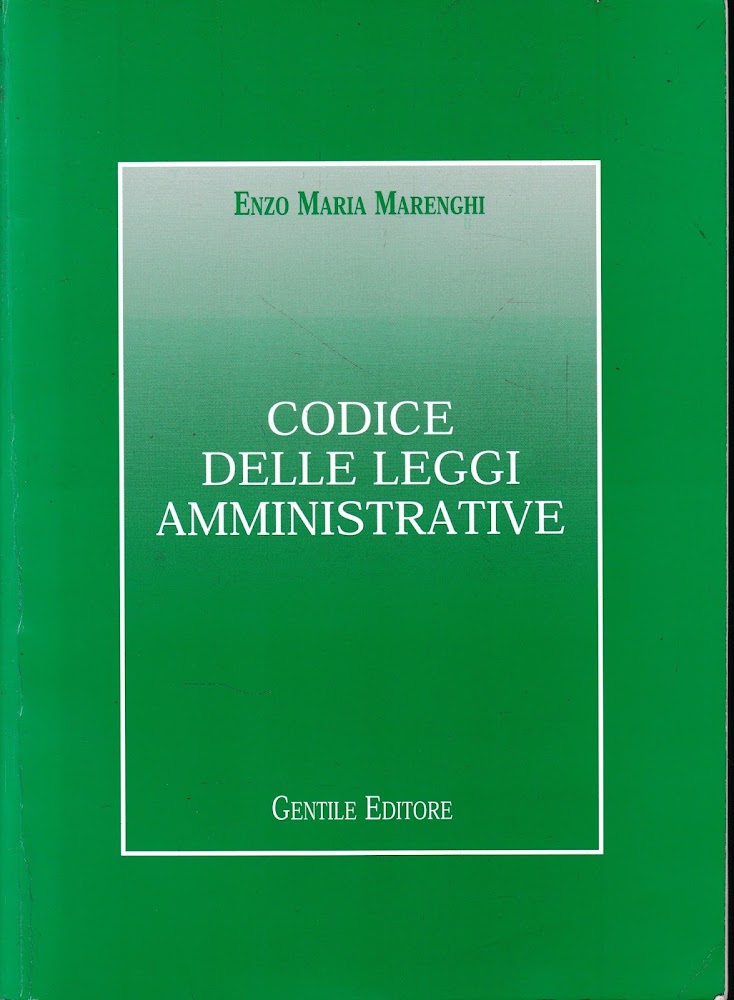 Codice delle leggi amministrative.