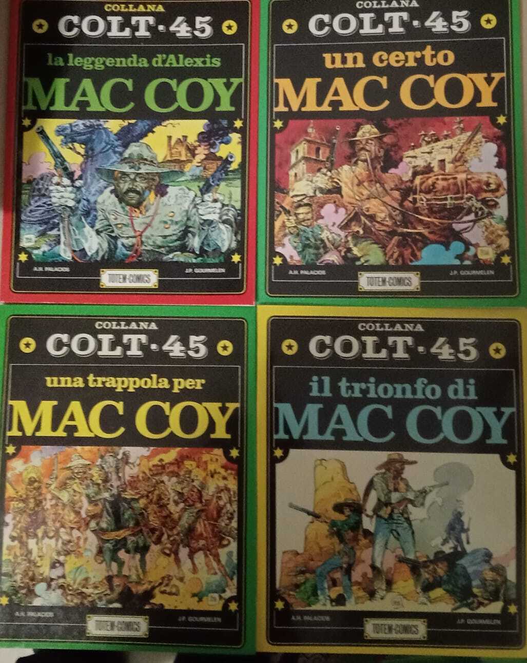 Collana Colt 45 dal n. 1 al n. 4