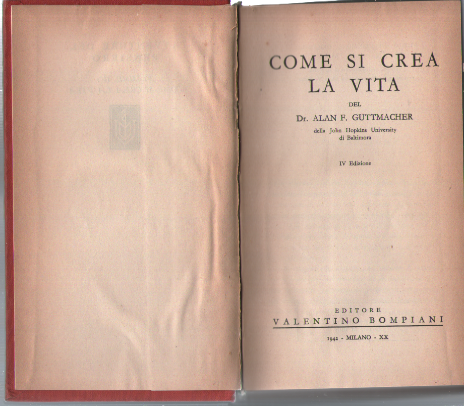 Come si crea la vita.