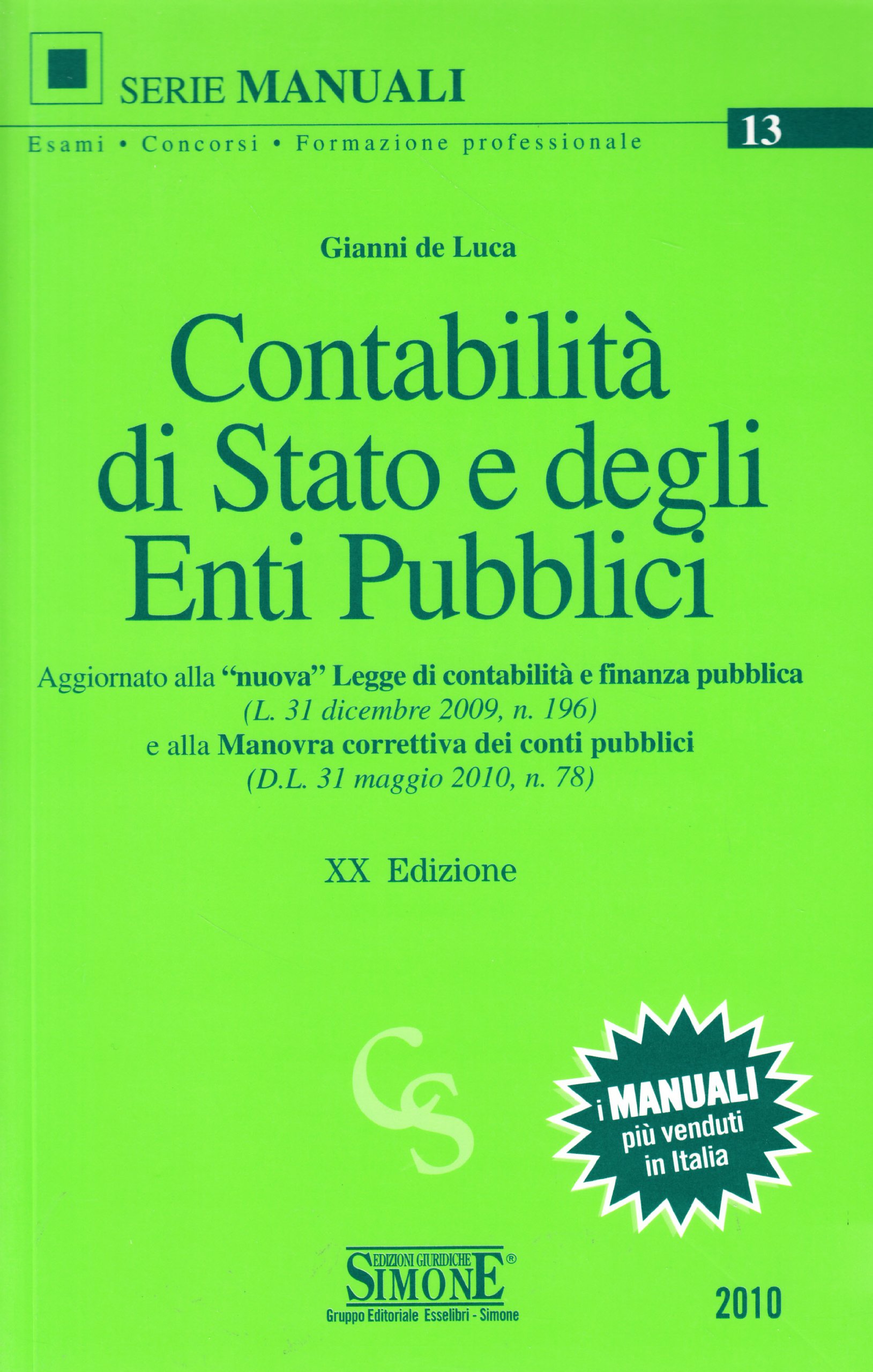 Contabilità di Stato e degli enti pubblici