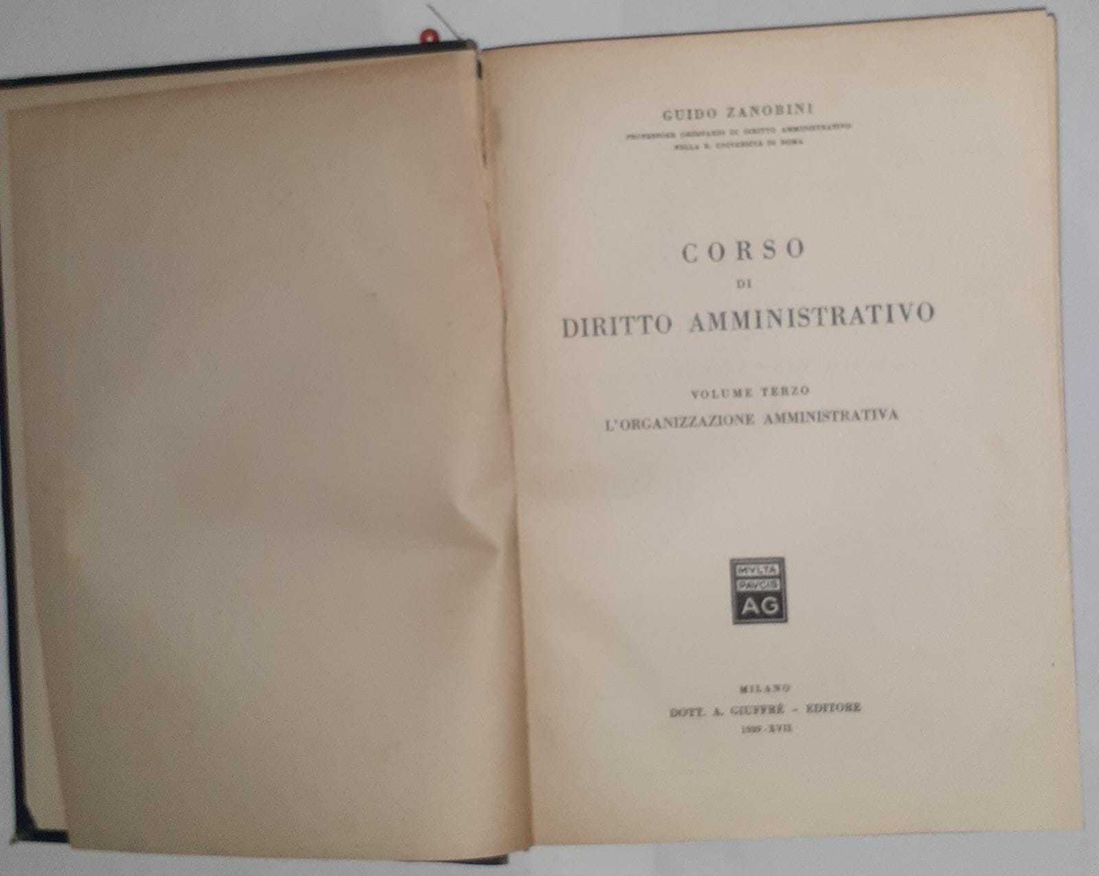 Corso di diritto amministrativo. Volume secondo. La giustizia amministrativa