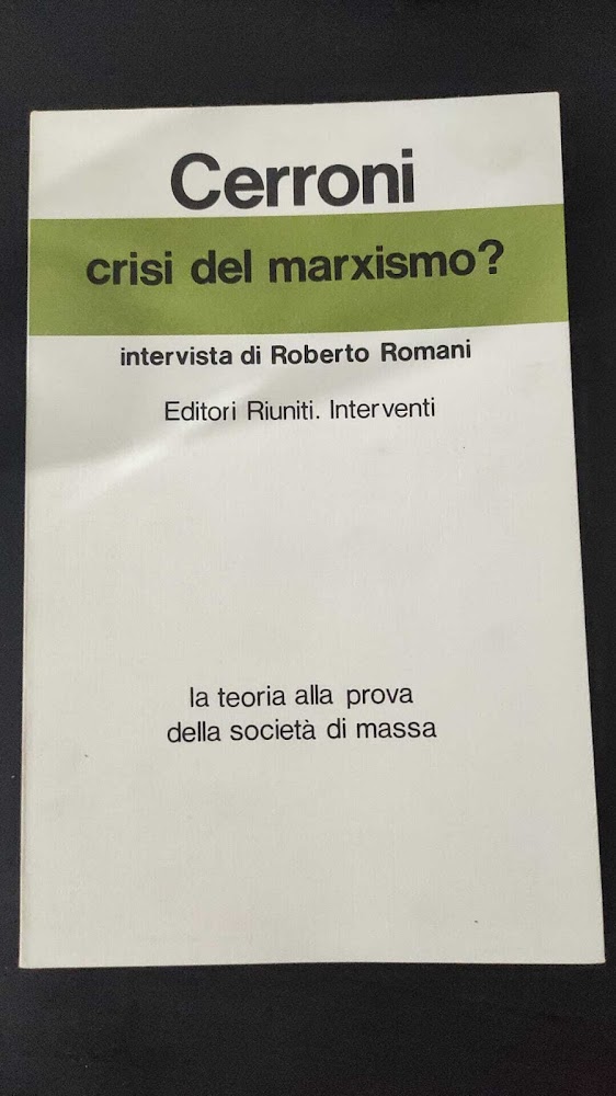 Crisi nel marxismo?
