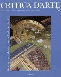 Critica d'arte. Rivista trimestrale dell'Università Internazionale dell'Arte di Firenze. Ottava …