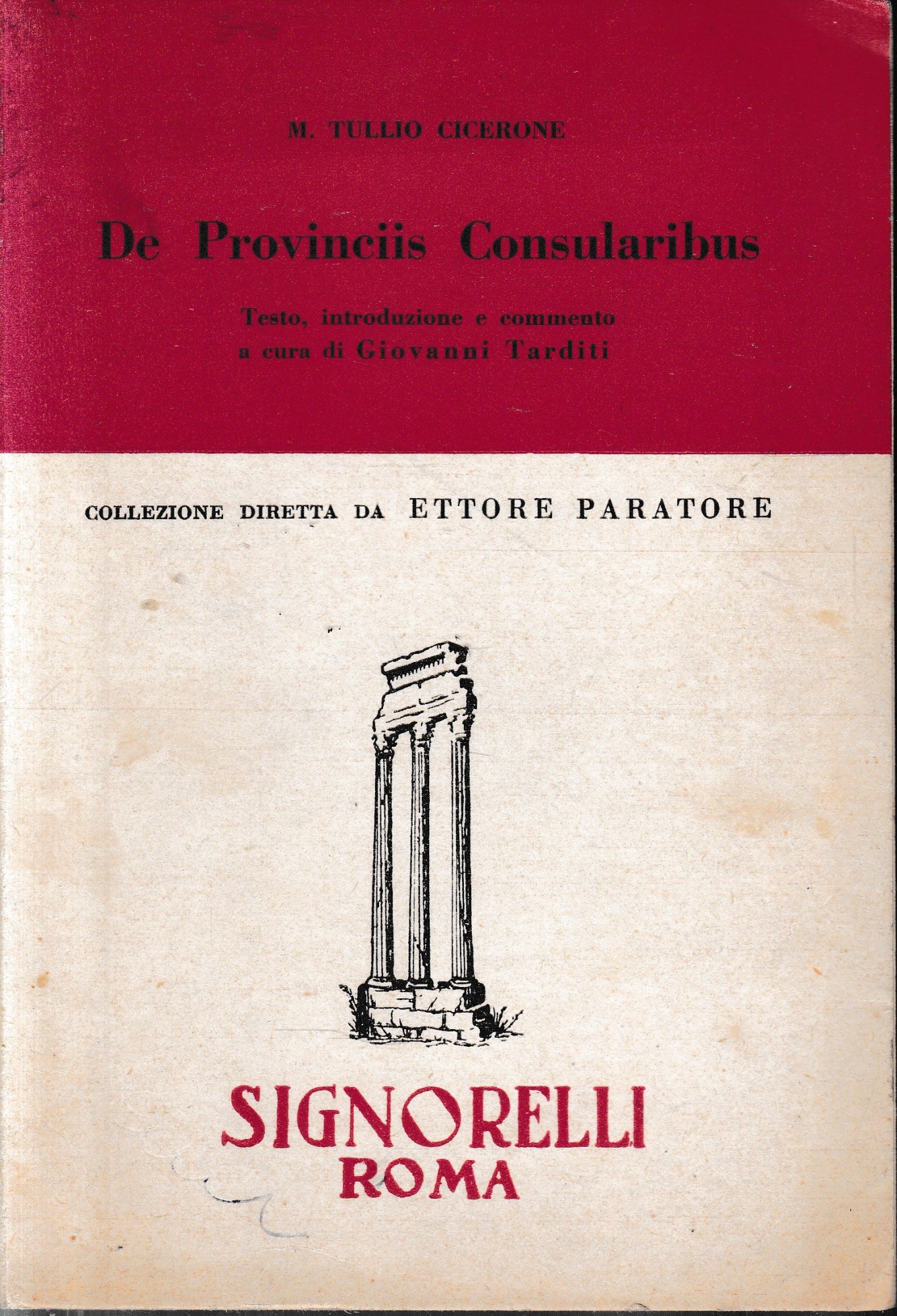 De Provinciis Consularibus.