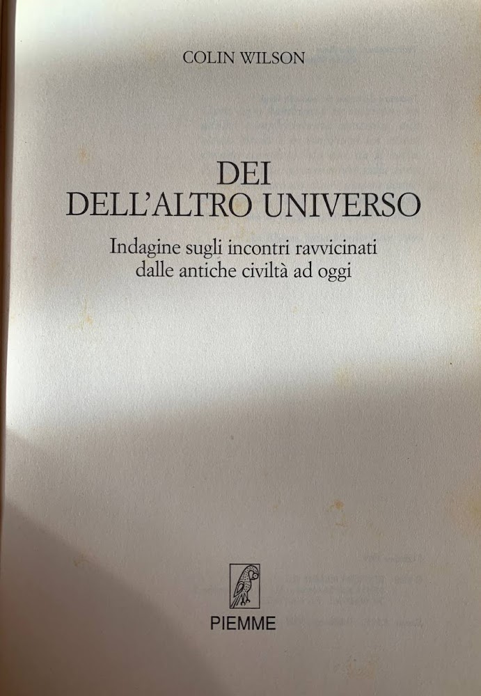 Dei dell'altro universo. Indagine sugli incontri ravvicinati dalle antiche civiltà …