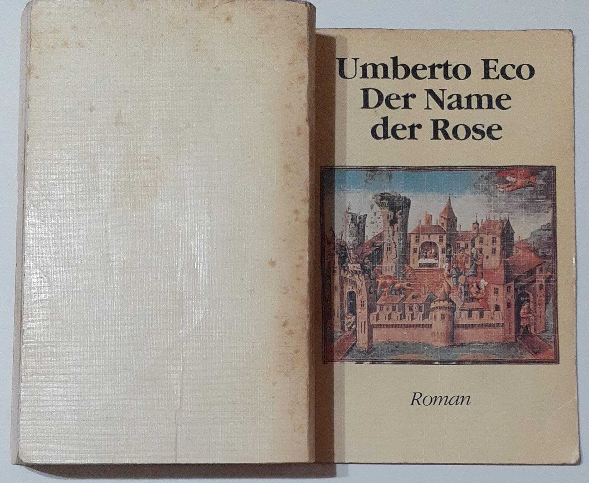 Der Name der Rose. Aus dem Italienischen vob Burkhart Kroeber