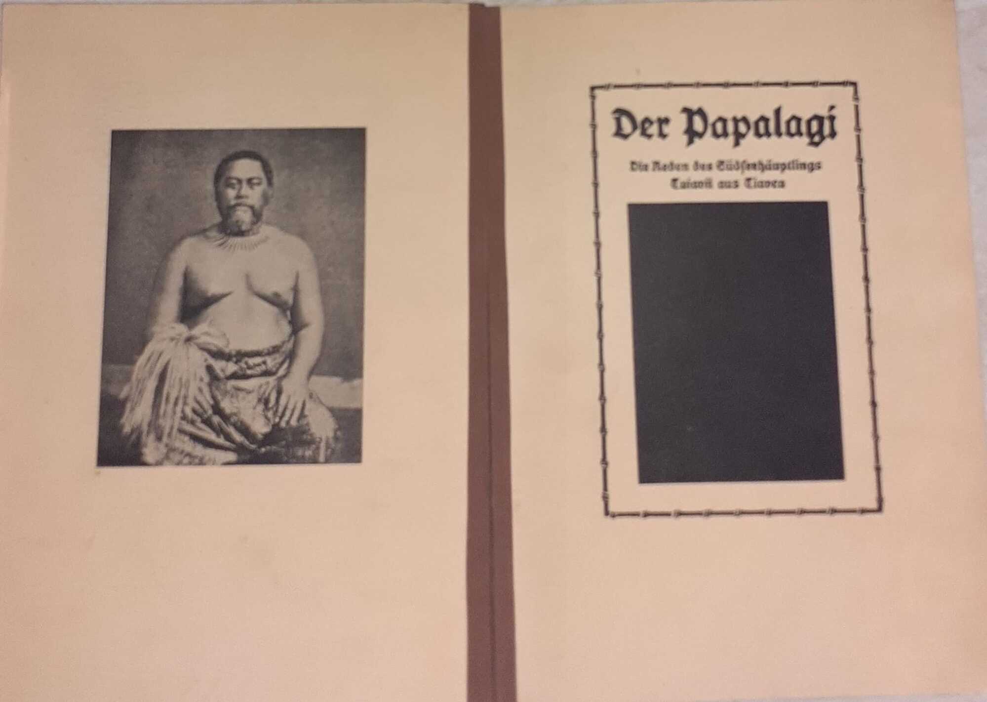 Der Papalagi. Die Reden des Sudseehauptlings Tuiavii aus Tiavea