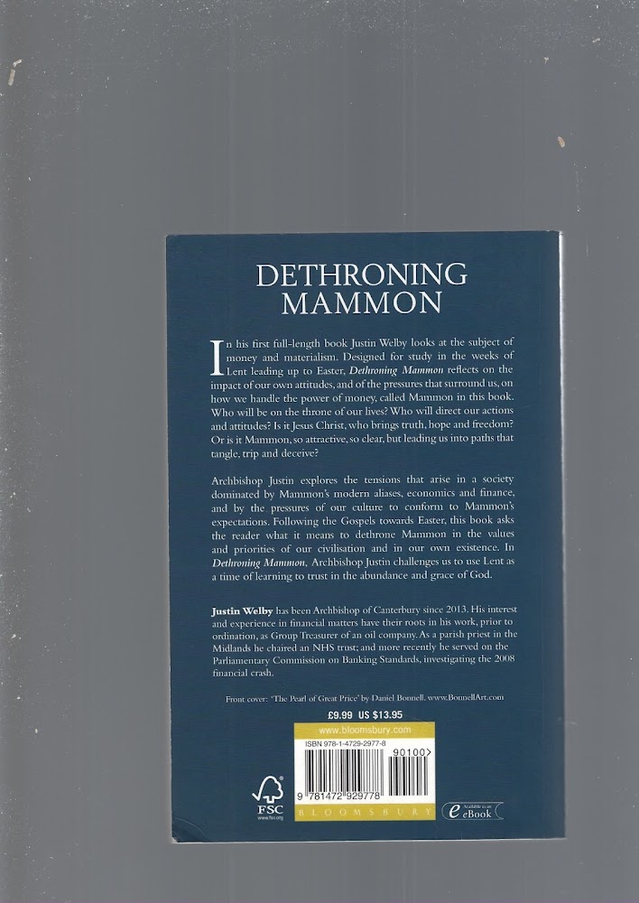 Dethroning Mammon: Making Money Serve Grace